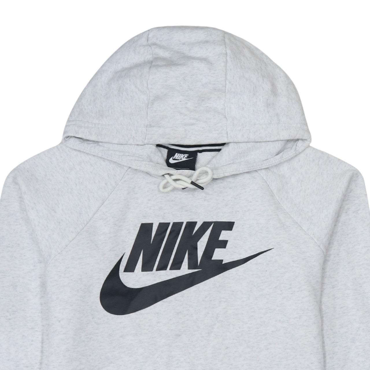 Womens UK Size S Nike Grey Pullover Hoodie