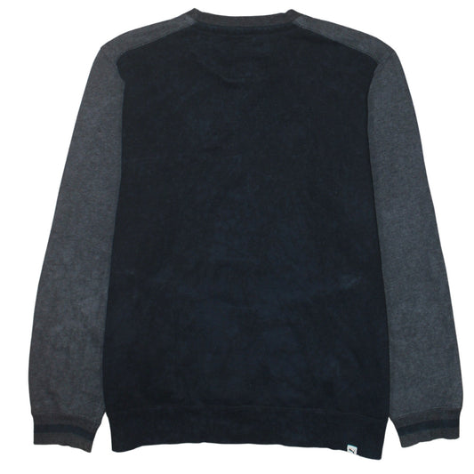 Mens UK Size L PUMA Black Pullover Sweatshirt