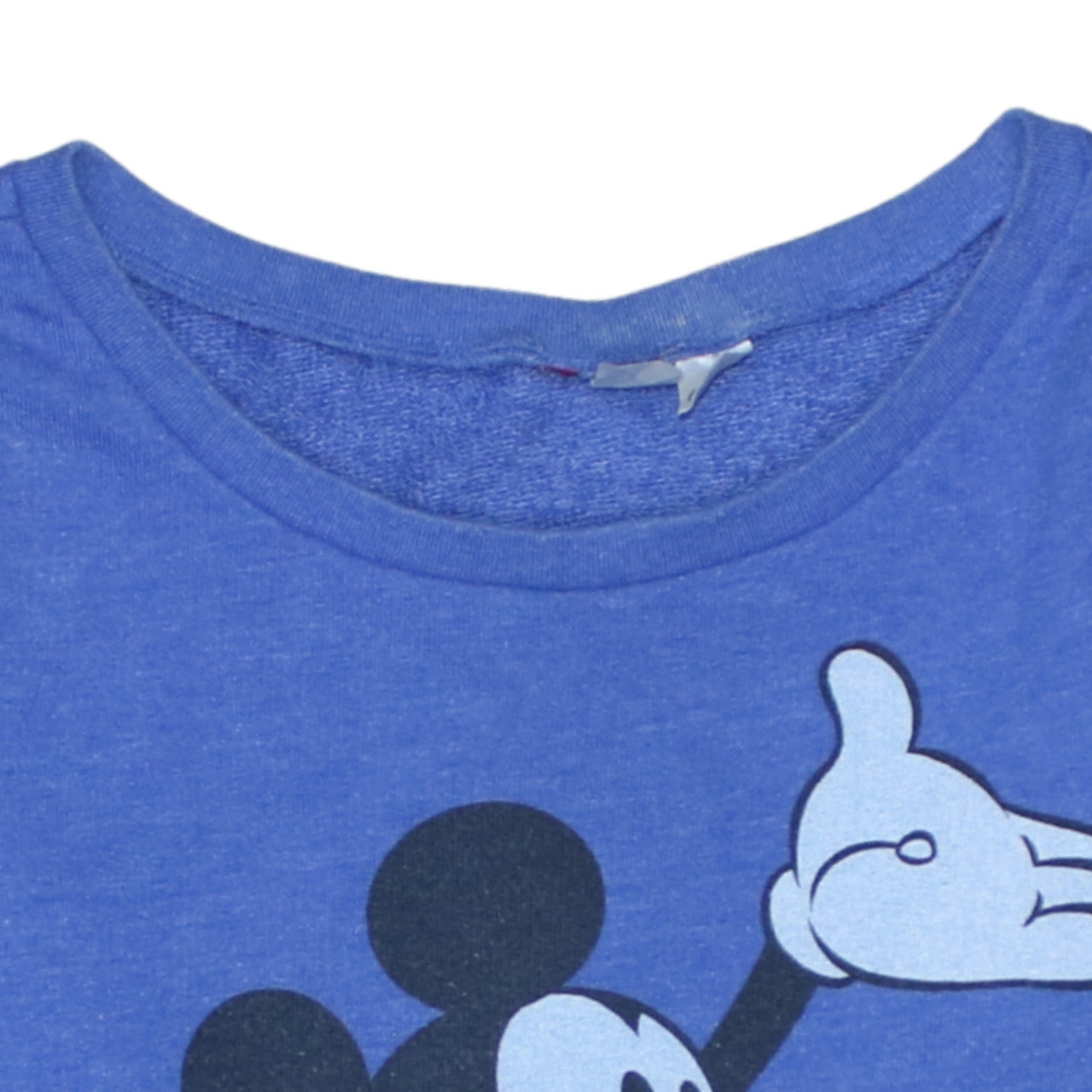 Womens UK Size 8 Disney Blue Pullover Sweatshirt