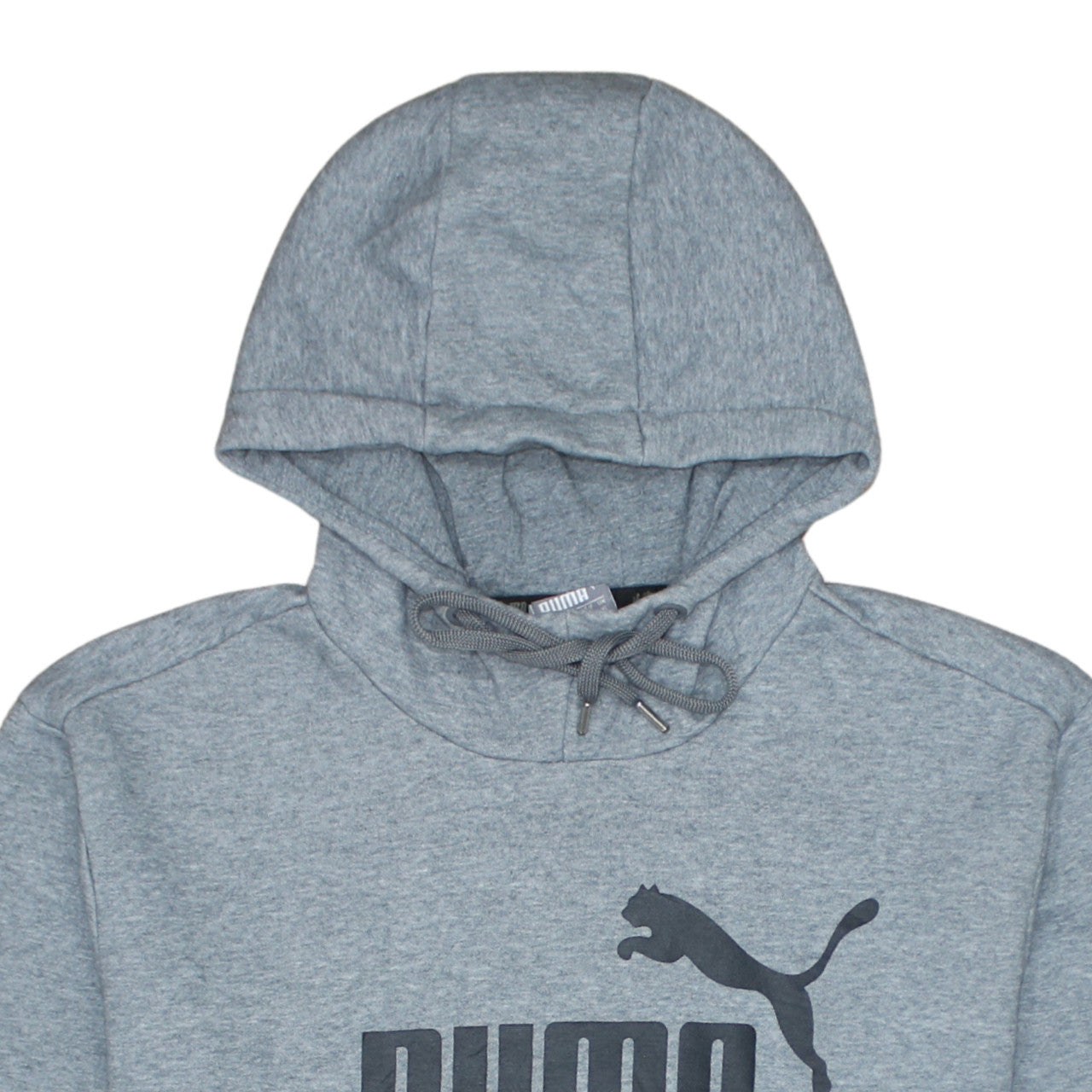 Mens UK Size XL PUMA Grey Pullover Hoodie