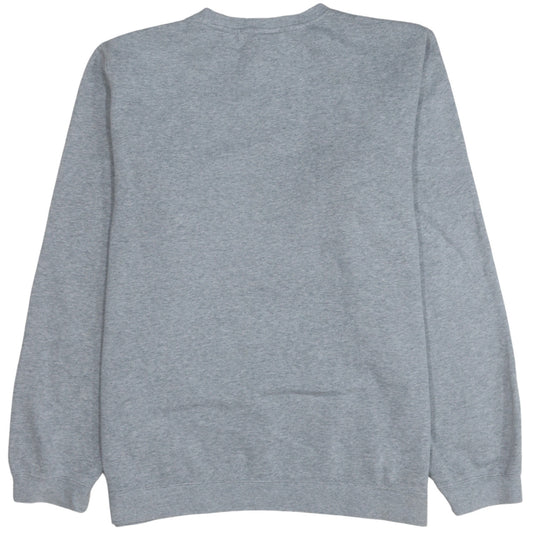 Mens UK Size L Nike Grey Pullover Sweatshirt