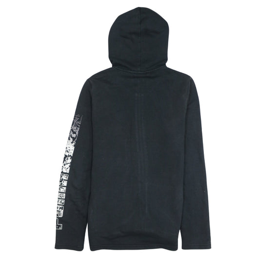 Womens UK Size 10 PUMA Black Full Zip Hoodie