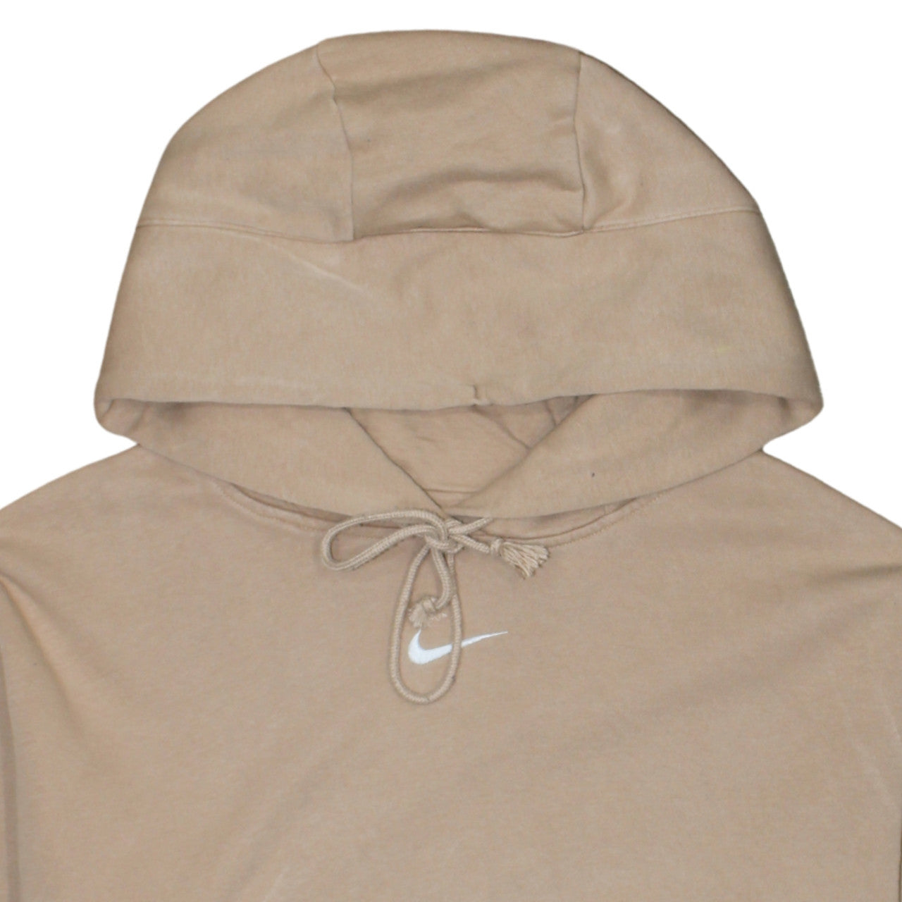 Mens UK Size S Nike Beige Pullover Hoodie