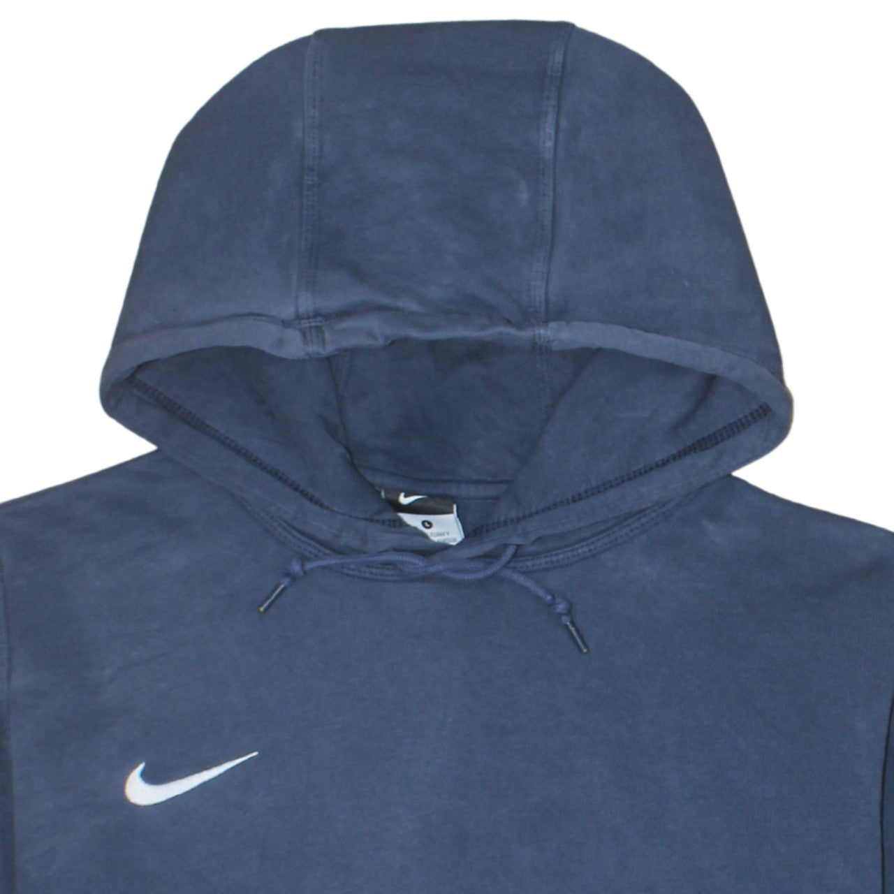 Mens UK Size L Nike Blue Pullover Hoodie
