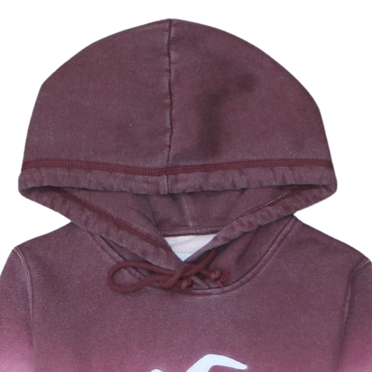 Womens UK Size XS Hollister Pink Pullover Hoodie