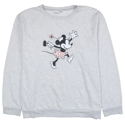 Womens UK Size 2XL Disney Grey Pullover Sweatshirt