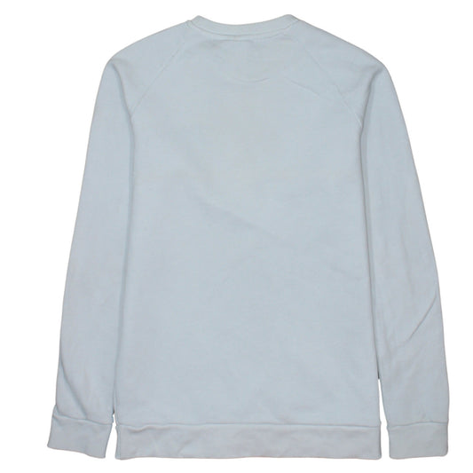 Mens UK Size S adidas White Pullover Sweatshirt