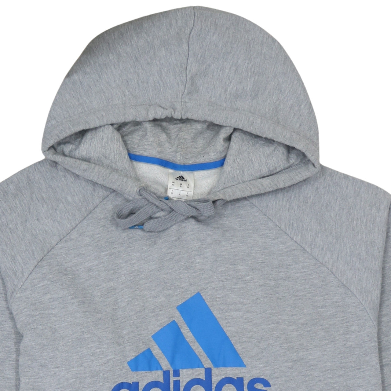 Mens UK Size XL adidas Grey Pullover Hoodie