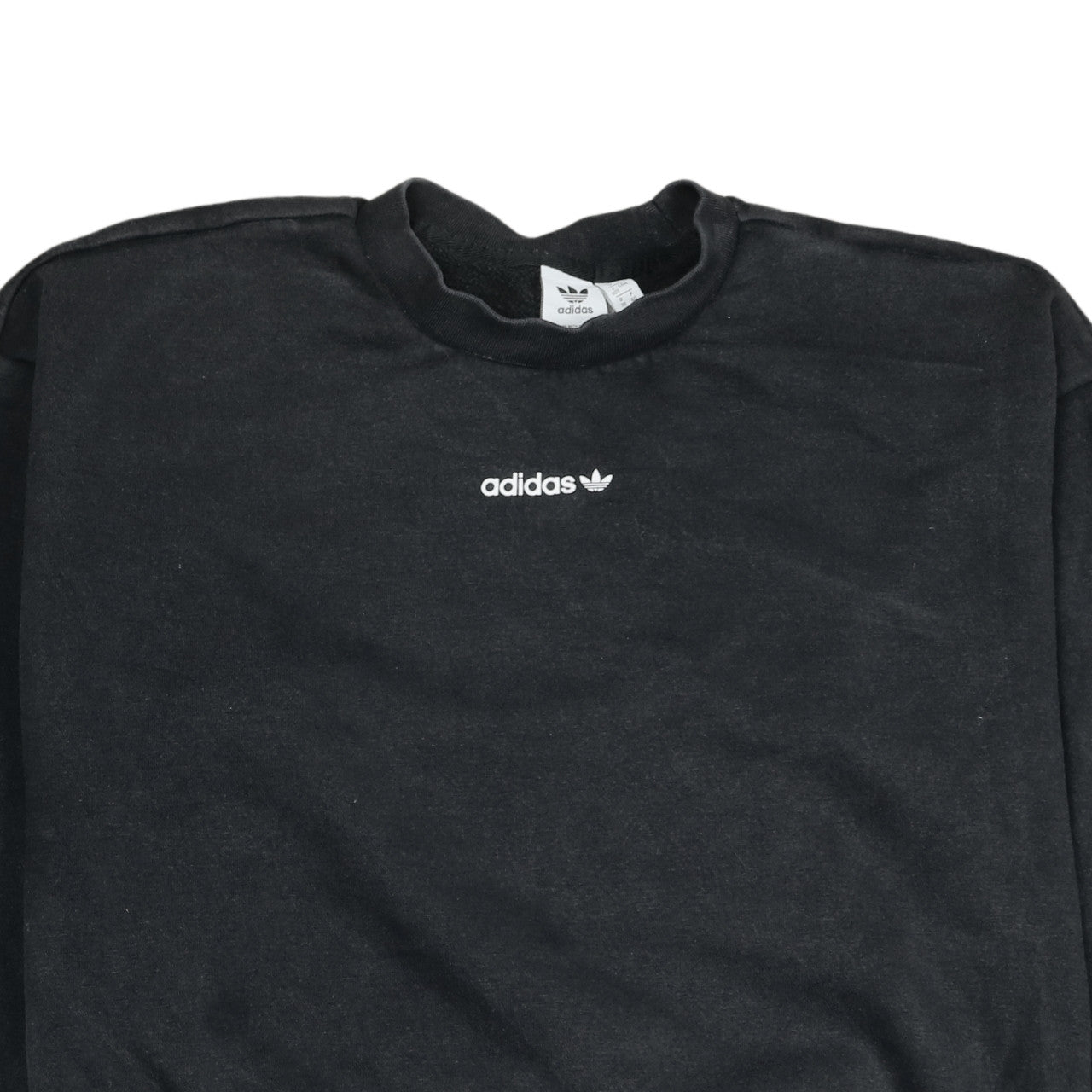 Womens UK Size 12 adidas Black Pullover Sweatshirt