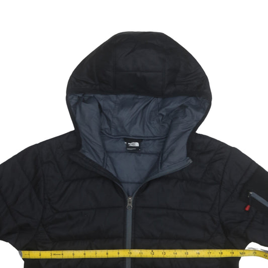 The North Face Men's Black Hooded Puffer Jacket Size S
