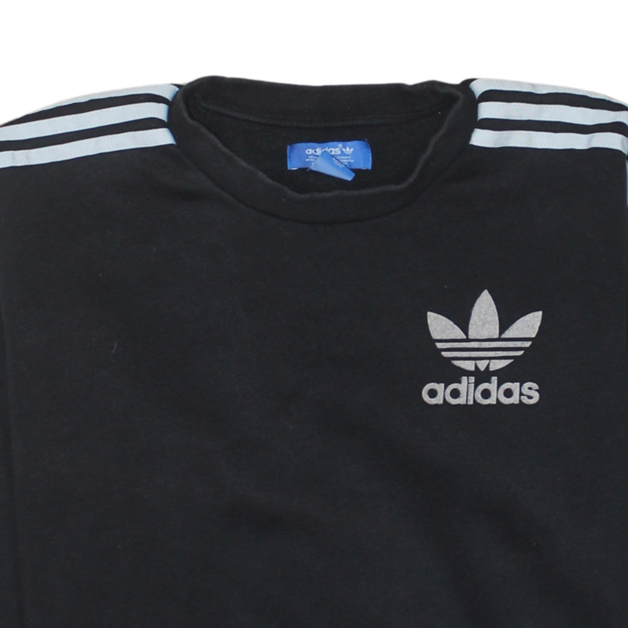 Womens UK Size XS adidas Black Pullover Sweatshirt