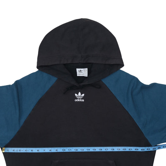 Womens UK Size 16 adidas Black Pullover Hoodie