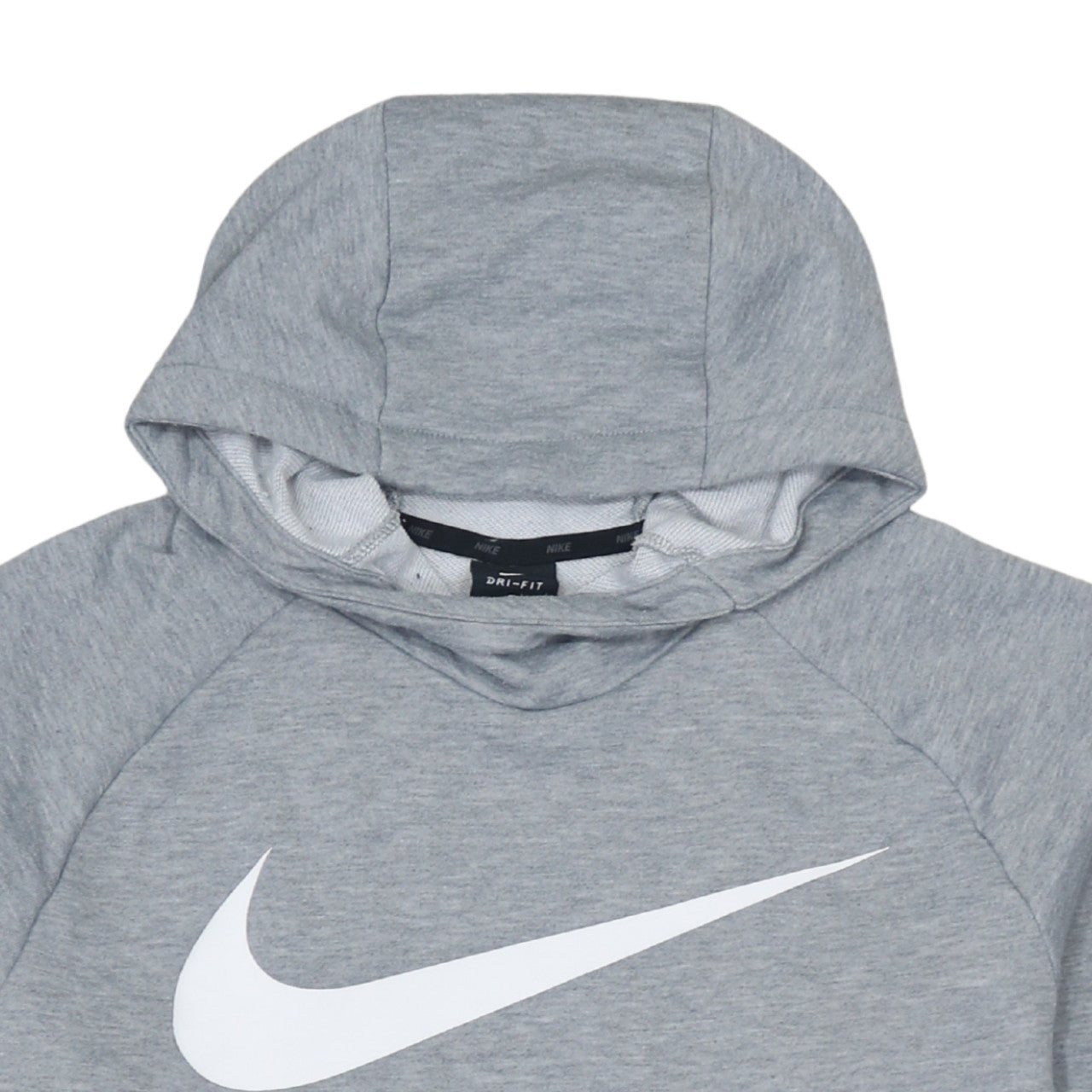 Mens UK Size M Nike Grey Pullover Hoodie