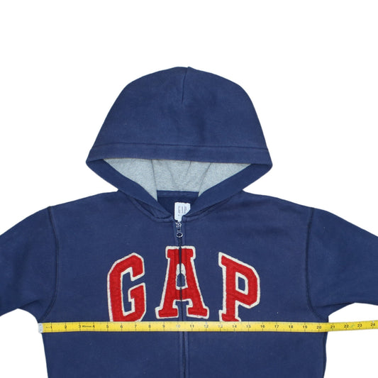 Boys UK Size 14-16 Years Gap Blue Full Zip Hoodie