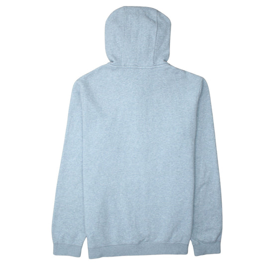 Mens UK Size L Nike Grey 1/2 Zip Hoodie