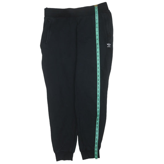 Womens UK Size L adidas Regular Fit Jogger Black Trousers