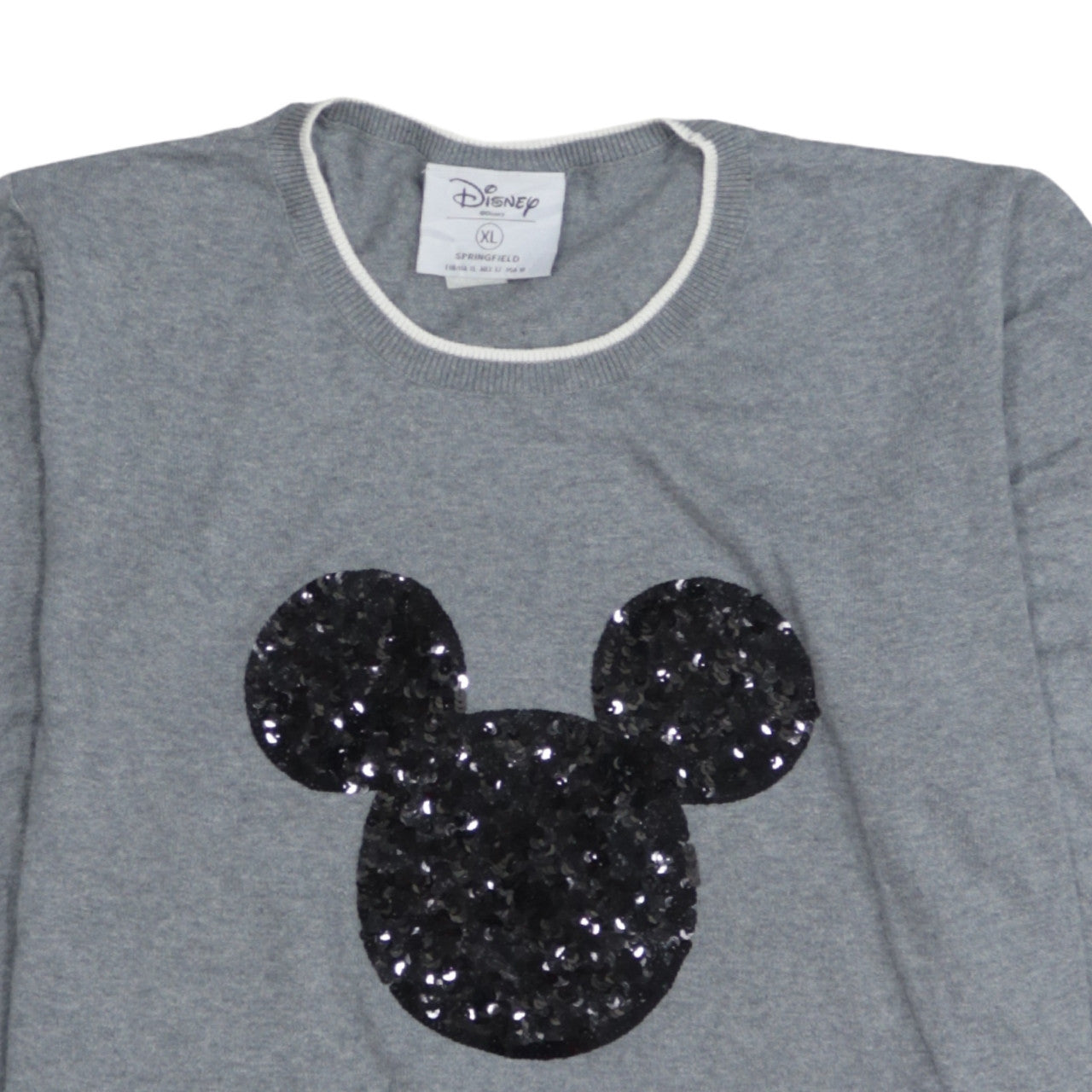 Womens UK Size XL Disney Grey Pullover Jumper