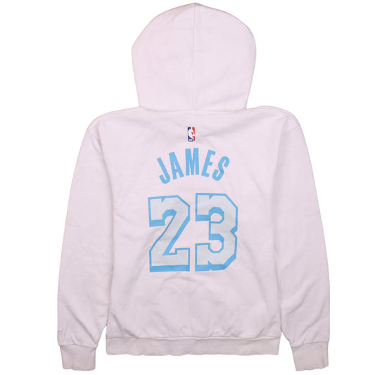 Mens UK Size S Nike White Pullover Hoodie