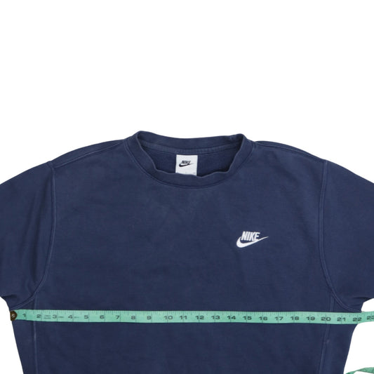 Mens UK Size S Nike Blue Pullover Sweatshirt