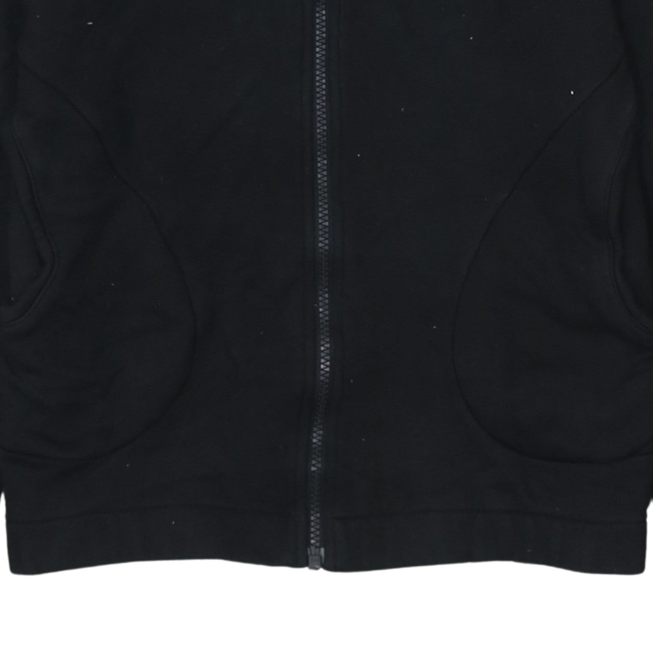 Womens UK Size 10 PUMA Black Full Zip Hoodie