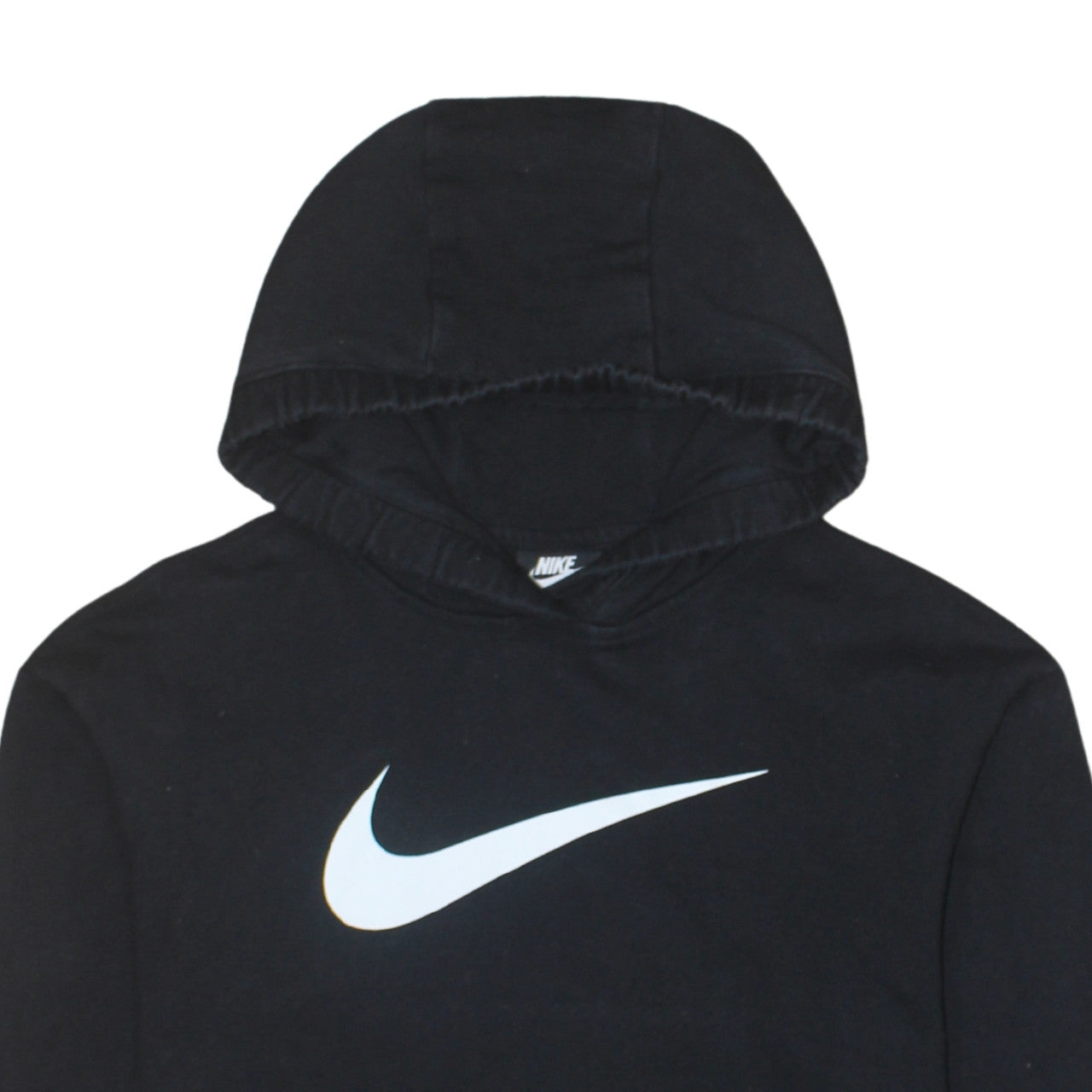 Womens UK Size XS Nike Black Pullover Hoodie