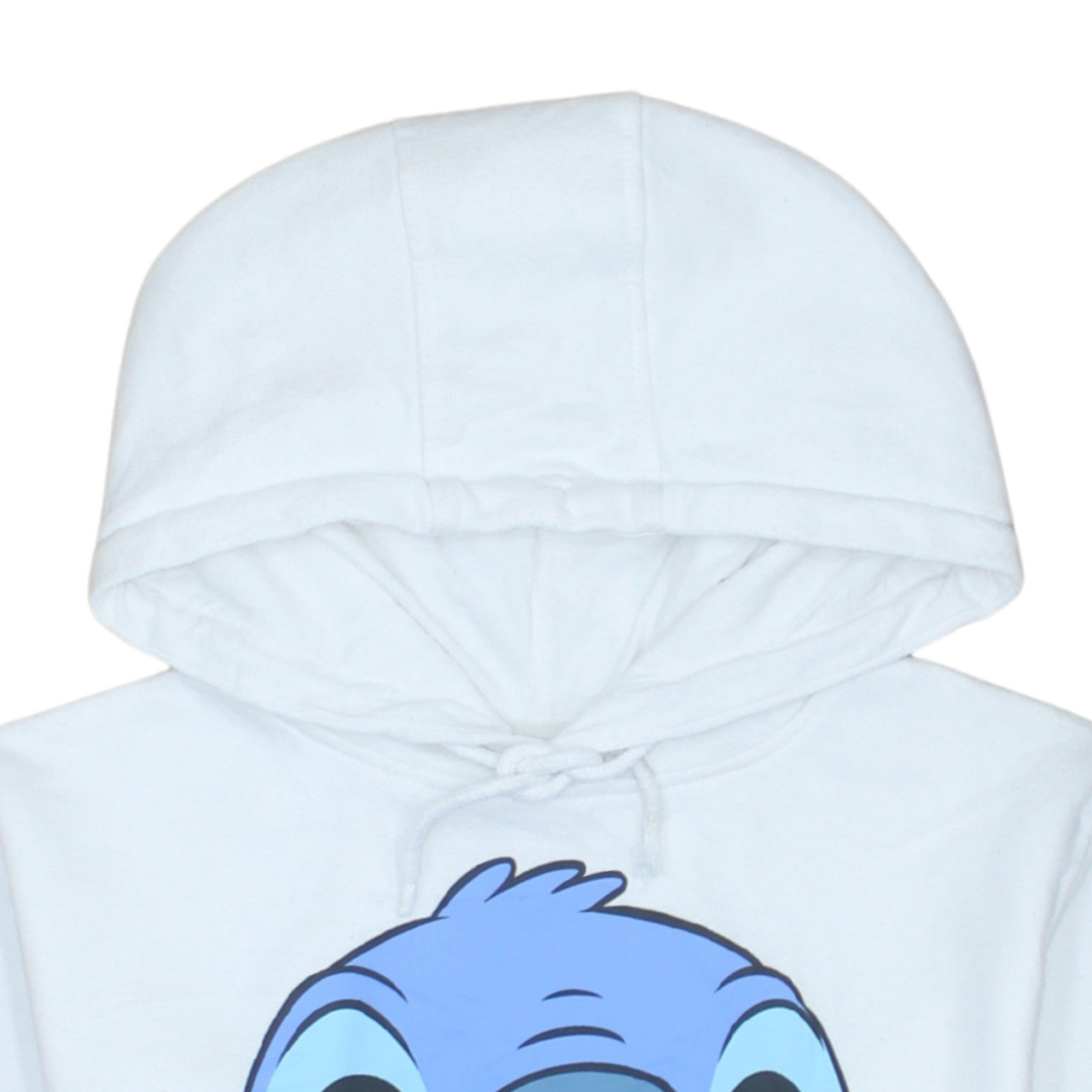 Womens UK Size 2XS Disney White Pullover Hoodie