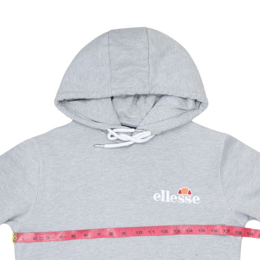 Womens UK Size 6 ellesse Grey Pullover Hoodie