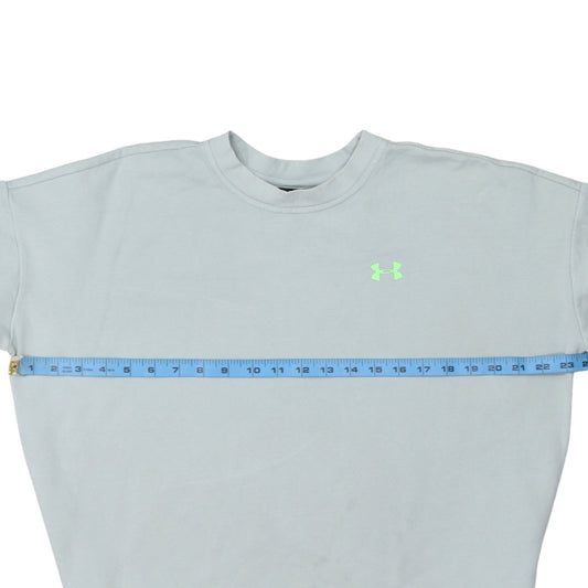 Womens UK Size M Under armour Grey Pullover Sweatshirt