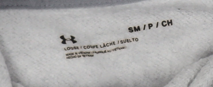 Mens UK Size S Under armour Grey Gym & Training Running & Jogging Walking Jacket