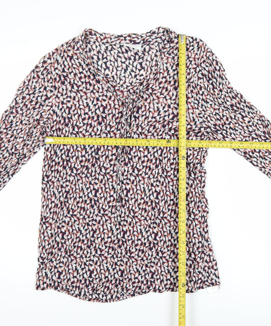 Womens UK Size 10 Kaffe Multicoloured Basic Blouse