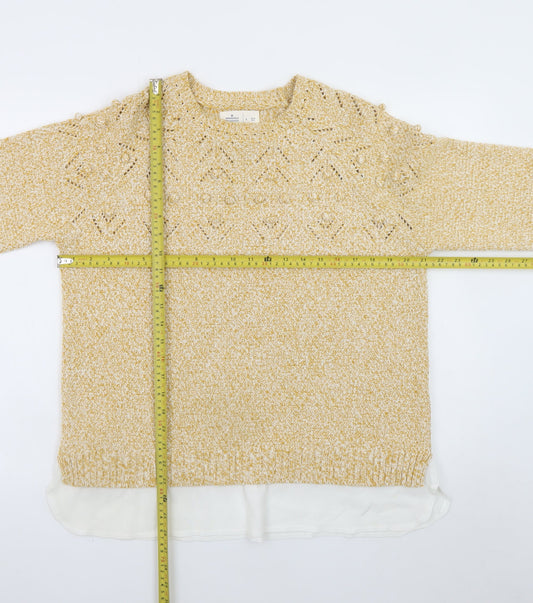 Womens UK Size 12 Springfield Beige Pullover Jumper