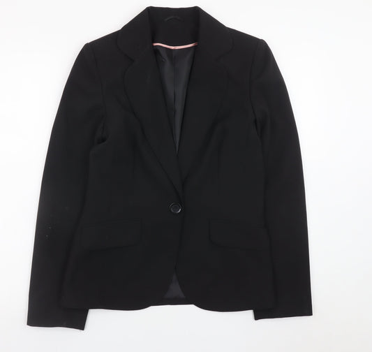 Womens UK Size 10 Dorothy Perkins Regular Black Blazer