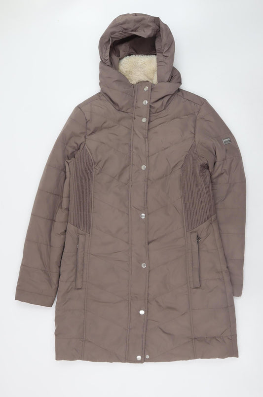 Womens UK Size 10 Regatta Brown Puffer Jacket