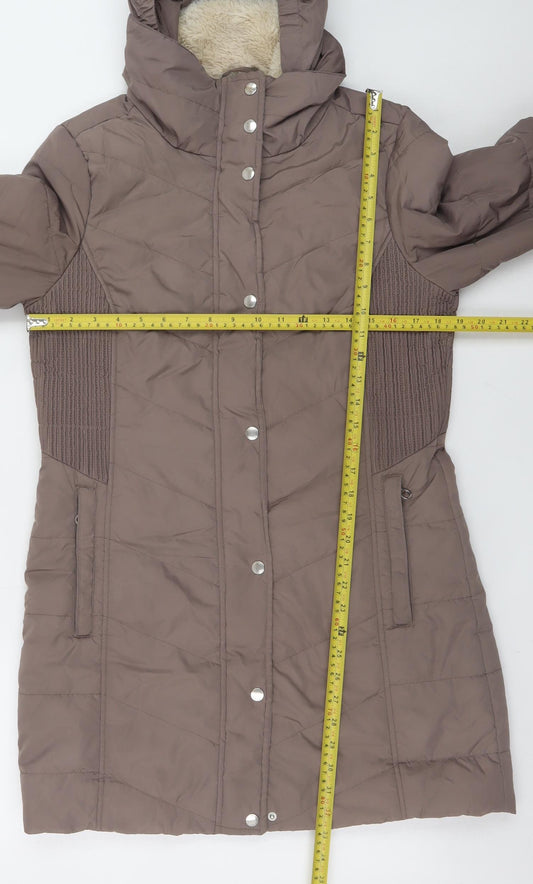 Womens UK Size 10 Regatta Brown Puffer Jacket