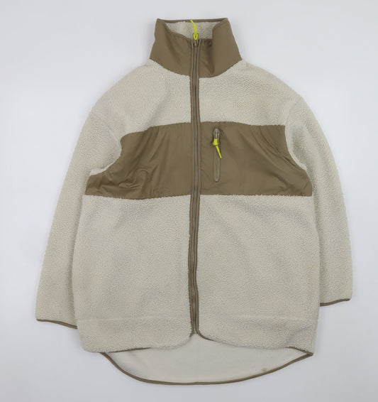 Womens UK Size S H&M Beige Fleece