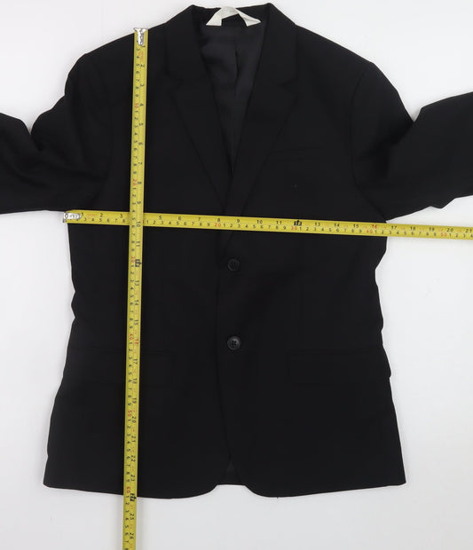 Teenss UK Size 11-12Y H&M Regular Black Blazer