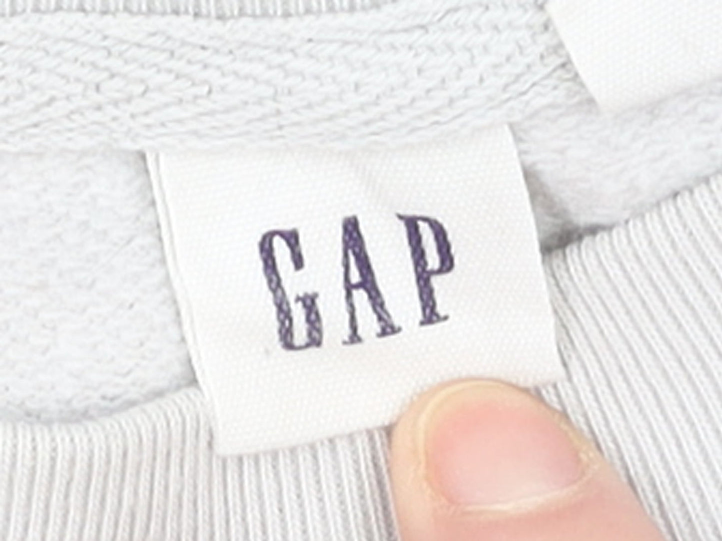 Womens UK Size M Gap Grey Pullover Sweatshirt