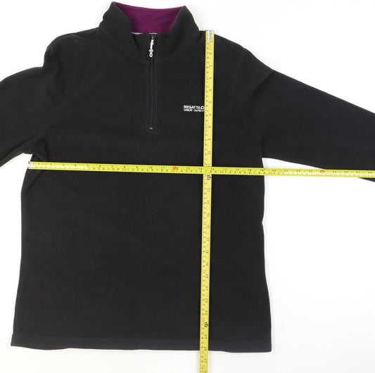 Womens UK Size 14 Regatta Black Pullover Sweatshirt