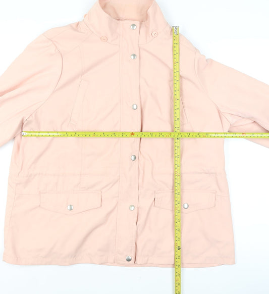 Womens UK Size 20 Marks and Spencer Pink Basic Jacket