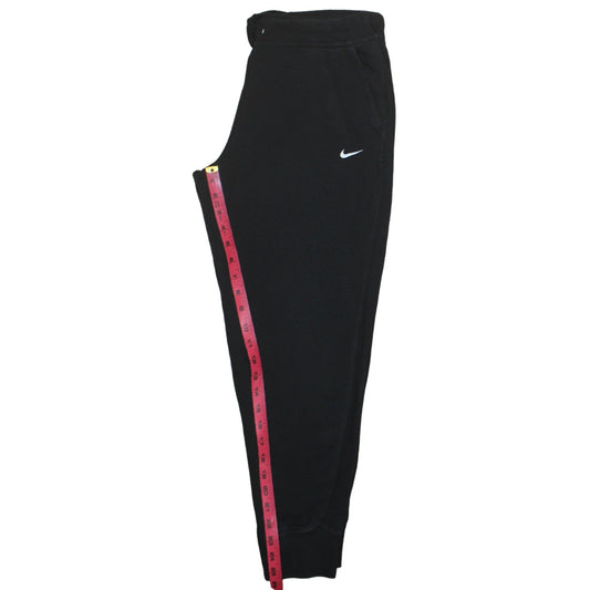 Womens UK Size M Nike Regular Fit Jogger Black Trousers