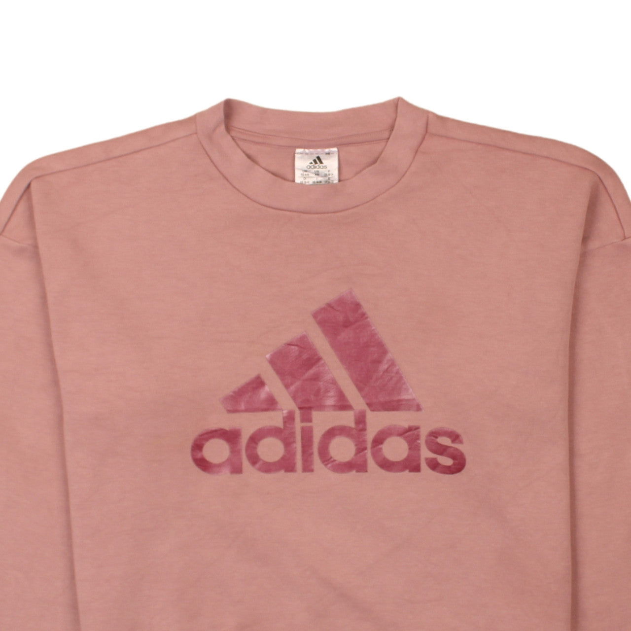 Womens UK Size XS adidas Pink Pullover Sweatshirt