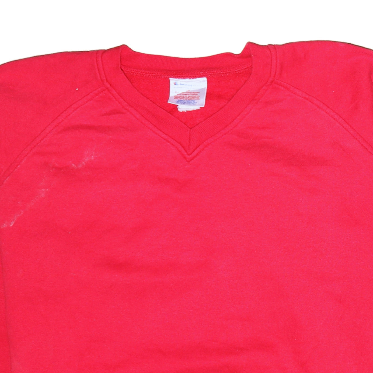 Womens UK Size L Champion Red Pullover Sweatshirt