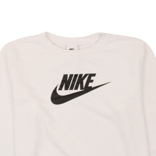 Womens UK Size M Nike White Pullover Sweatshirt