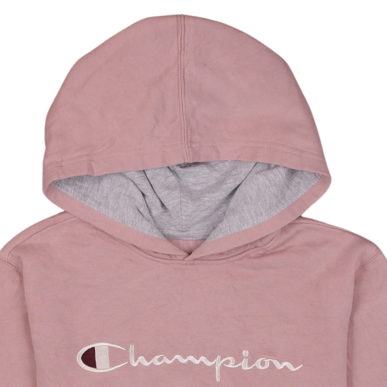 Womens UK Size XL Champion Pink Pullover Hoodie