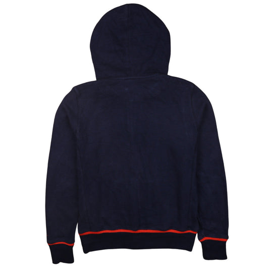 Womens UK Size S Nike Blue Full Zip Hoodie