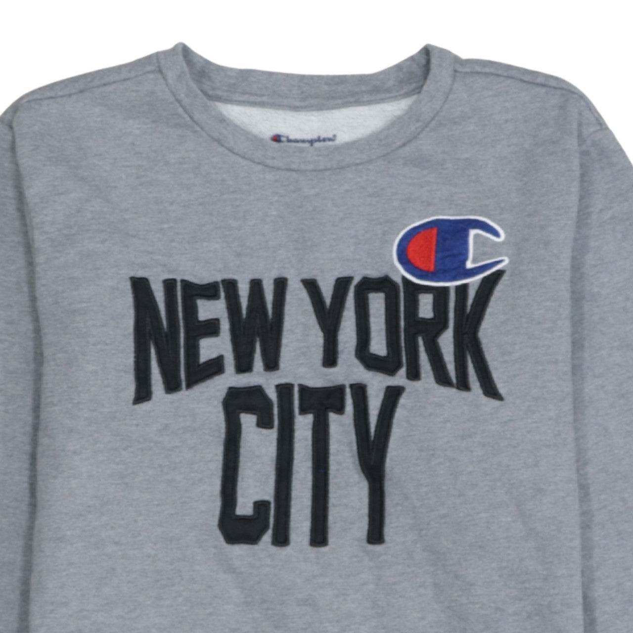 Womens UK Size XL Champion Grey Pullover Sweatshirt
