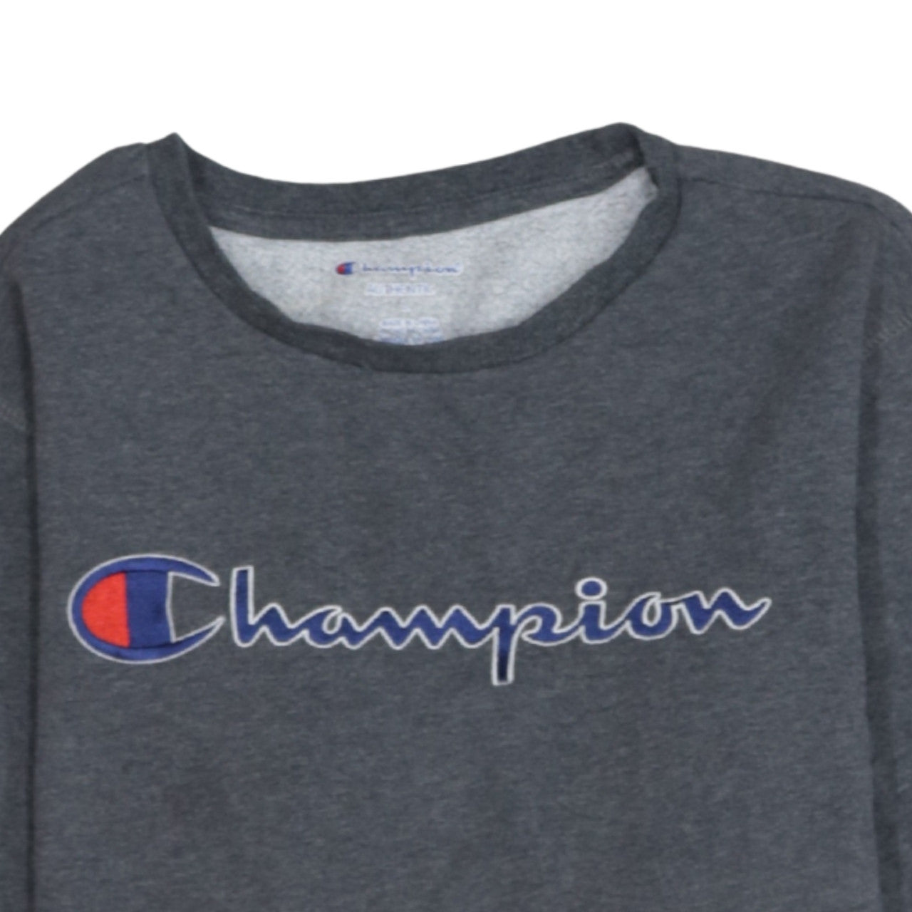 Womens UK Size L Champion Grey Pullover Sweatshirt