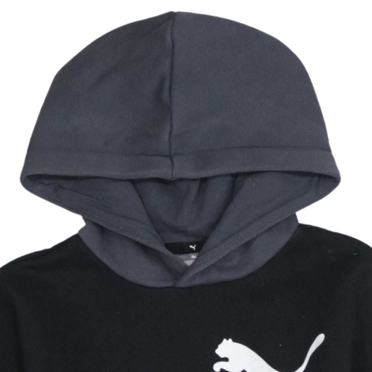 Additional view of Puma boys’ black hoodie 13-14 years pullover fleece sweatshirt