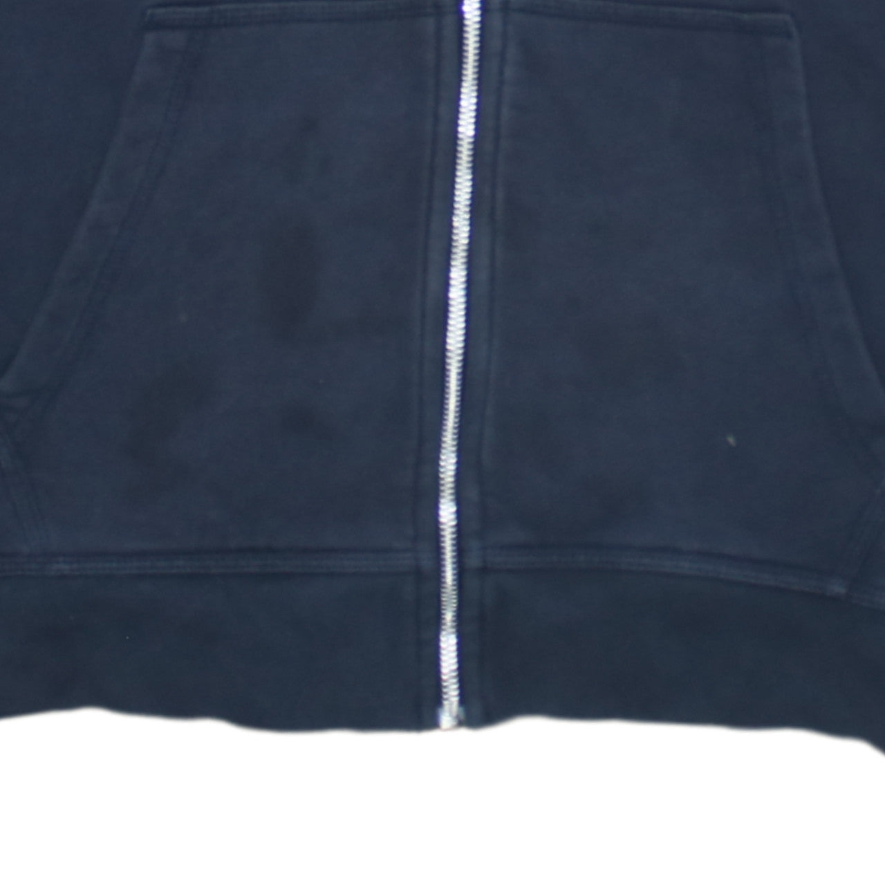 Mens UK Size M Nike Blue Full Zip Hoodie