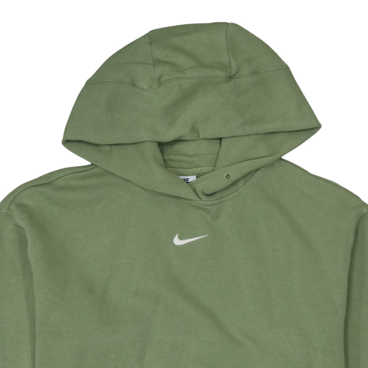 Mens UK Size S Nike Green Pullover Hoodie